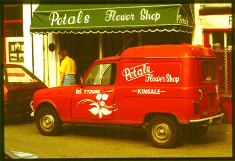 ireland red truck kinsale